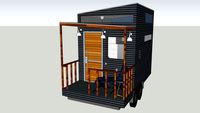 12' House + 4' Porch Tiny House