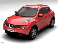 2011 Nissan Juke3d model