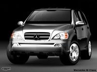 Mercedes M Class3d model