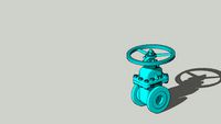 hand operated gate valve