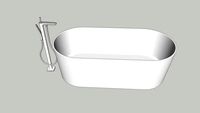 Cyndrella bathtub by Marmite