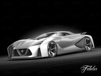 Nissan 2020 concept3d model