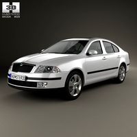 Skoda Octavia liftback 20053d model