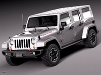 Jeep Wrangler Rubicon 20143d model