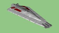 Mandator class star dreadnaught 'Pride of the Core' Republic version