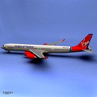 a340-600 Virgin Atlantic3d model