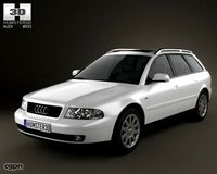 Audi A4 Avant 19993d model