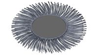 Spiegel Sonne Metall Westwing Mirror Sun