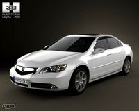 Acura RL 20123d model