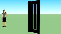 Glass door / door / pintu kaca / pintu