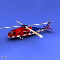 Sikorsky S-70A Firehawk3d model