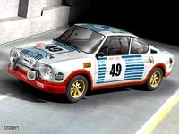 Skoda 130 RS3d model