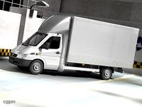 Mercedes Sprinter Cargo Box3d model