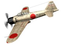 Mitsubishi A6M2 Zero - Tainan Air Group3d model