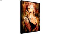 Quadro Woman Colours Tatoo II