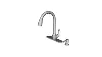 K-R78035-SD Barossa(R) Touchless pull-down kitchen faucet with soap/lotion dispenser