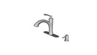 K-R16399-SD Elliston(R) pull-out kitchen faucet