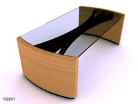 Coffee Table - Wood3d model