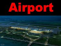 Airport 10 Night3d model