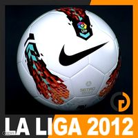 2011 2012 Spanish La Liga Match Ball3d model