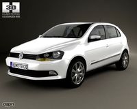 Volkswagen Gol 5-door 20123d model