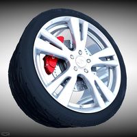Infiniti Wheel3d model