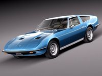 Maserati Indy 19733d model