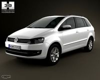 Volkswagen SpaceFox (Suran) 20123d model