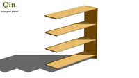 Qin Q3 Bamboo Shelf - Extension 1210 - Natural Color