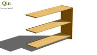 Qin Q2 Bamboo Shelf - Extension 1210 - Natural Color