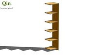 Qin Q5 Bamboo Shelf - Extension 390 - Natural Color