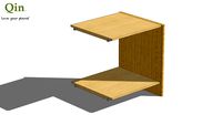 Qin Q1 Bamboo Shelf - Extension 390 - Natural Color