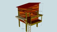 Cabane piloti terrasse Gob