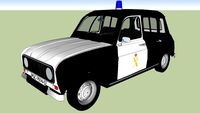 Renault 4 Guardia Civil