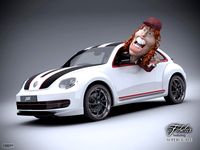 Volkswagen Maggiolino ABT3d model