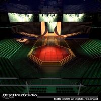 Set Tv show3d model