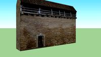 City wall with walkway