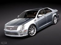 Cadillac STS-V3d model