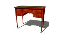 English Regency Ladies Writing Table