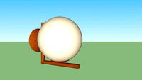 SUN LIGHT - MAR-072/1 BZ - SKETCHUP+VRAY
