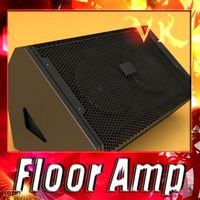 Stage Amp - Floor Amp3d model
