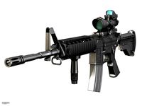 Colt M4A1 Sopmod ACOG3d model