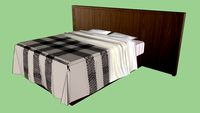 bed (bedroom lana)