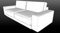 IWC HOME - MONO sofa lo-poly