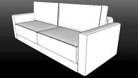 IWC HOME - MODO sofa lo-poly