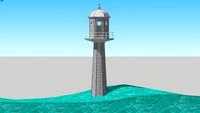 Los Bermejales Reservoir Watchtower