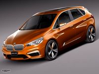 BMW Active Tourer Concept 20133d model