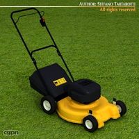 Lawnmower3d model