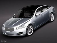 Jaguar XJ 20103d model