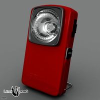 Vintage Battery Lantern3d model